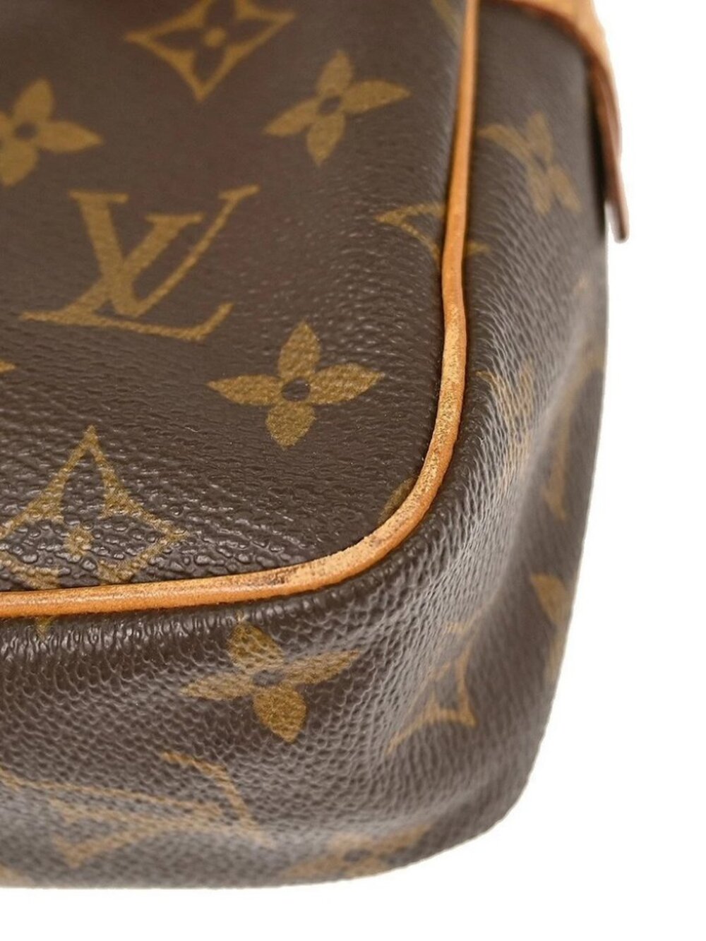 LOUIS VUITTON COMPIEGNE 28 CLUCTH HANDBAG MONOGRAM - Picture 4 of 9